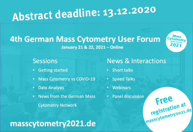 You are currently viewing 4th German Mass Cytometry User Forum 2021 – online